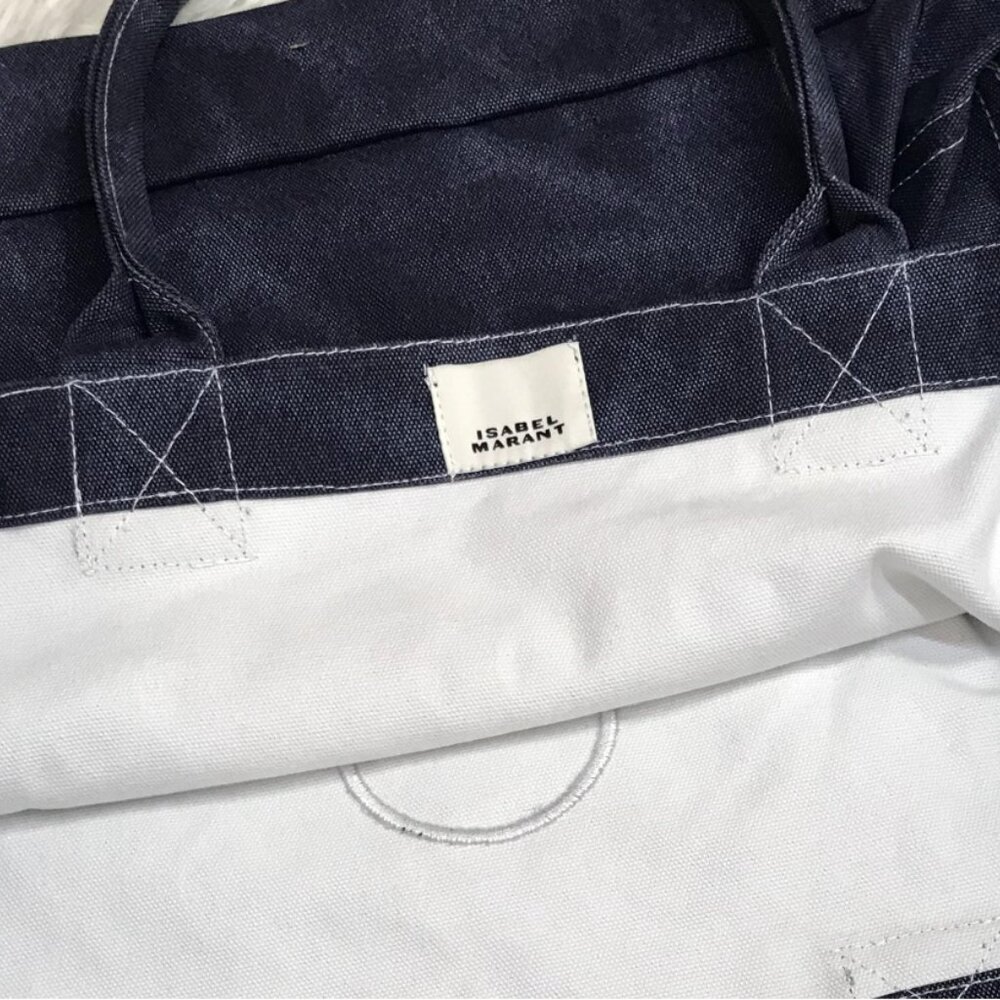 Isabel Marant Yenky Logo Tote Bag - Picture 3 of 6